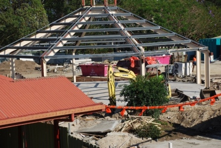 Photos of the school construction, Surfers Paradise
