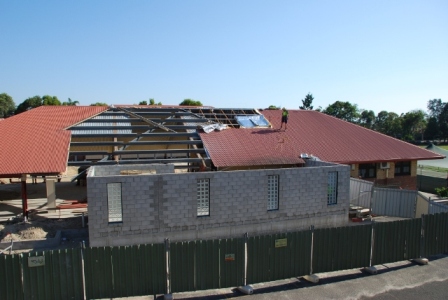Photos of the school construction, Surfers Paradise