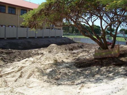 Photos of the school construction, Surfers Paradise